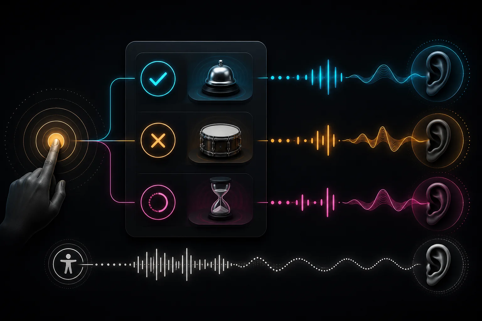 Earcons: Infrastructure of Accessible Interfaces 1