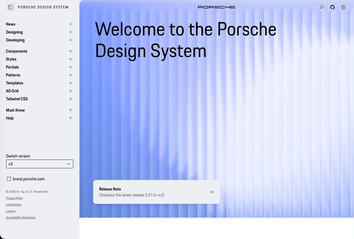 Porsche Design System