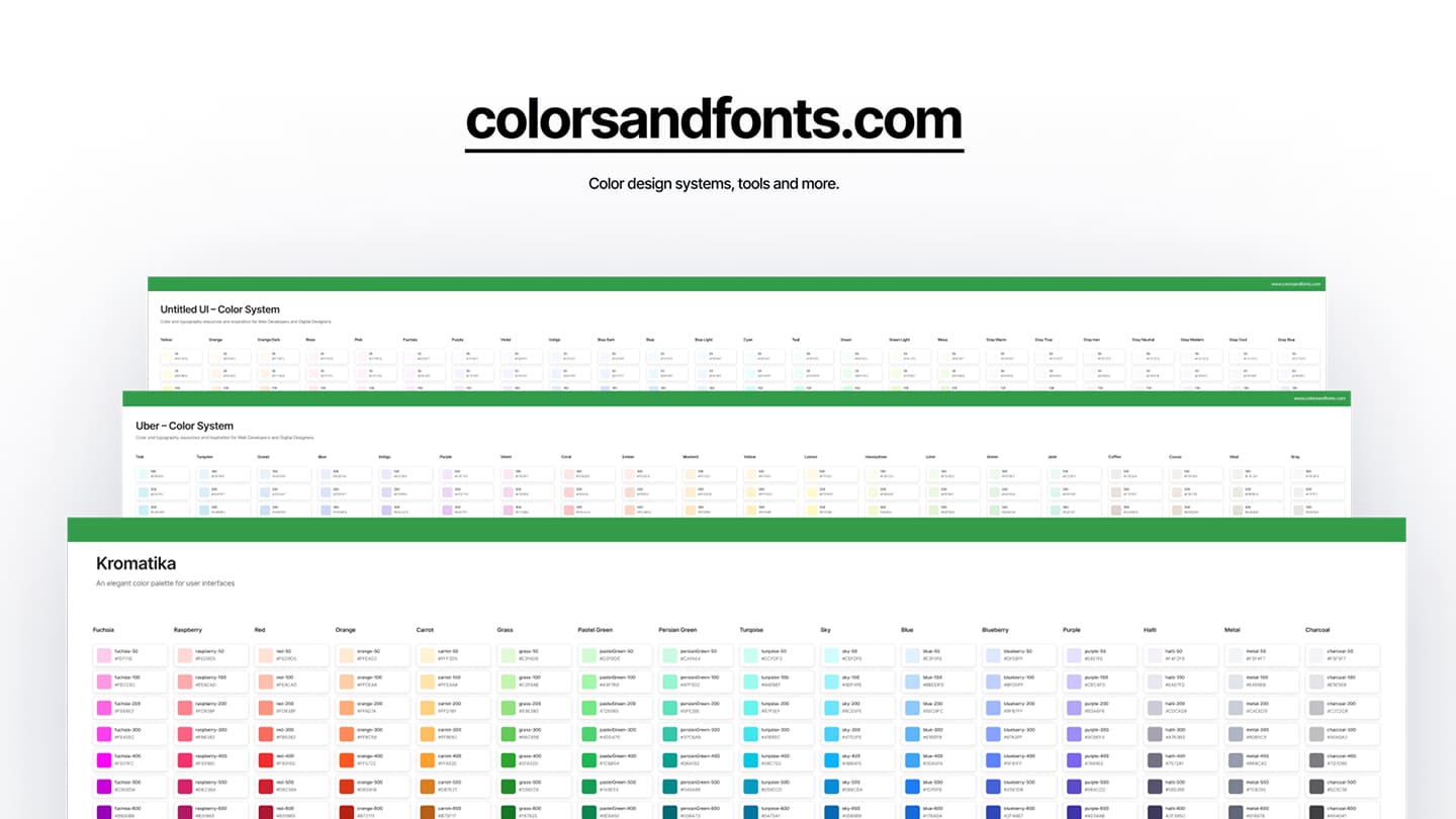 Colors and fonts