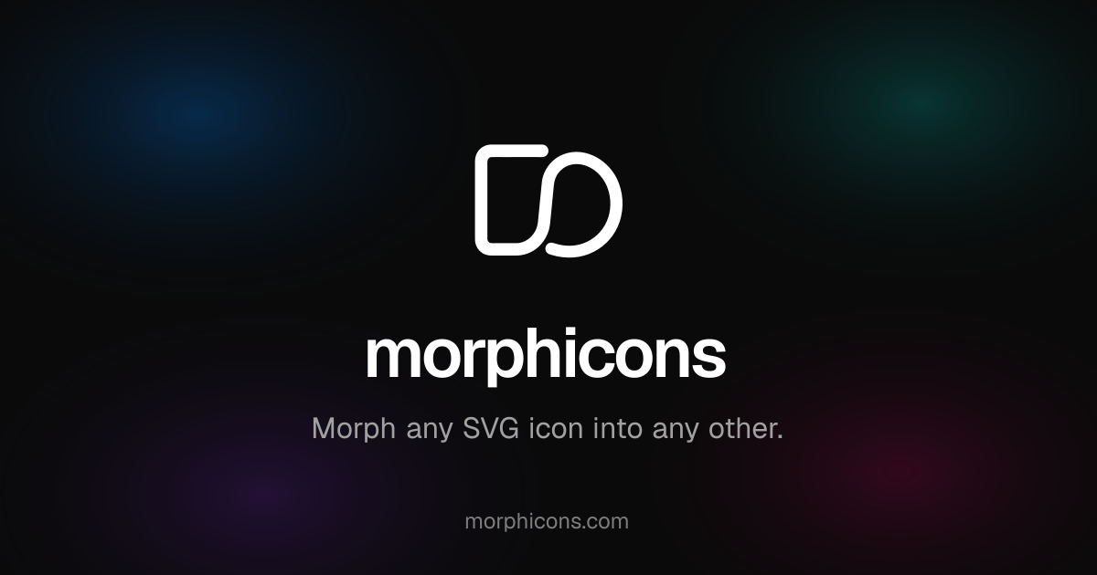 Morphicons 1