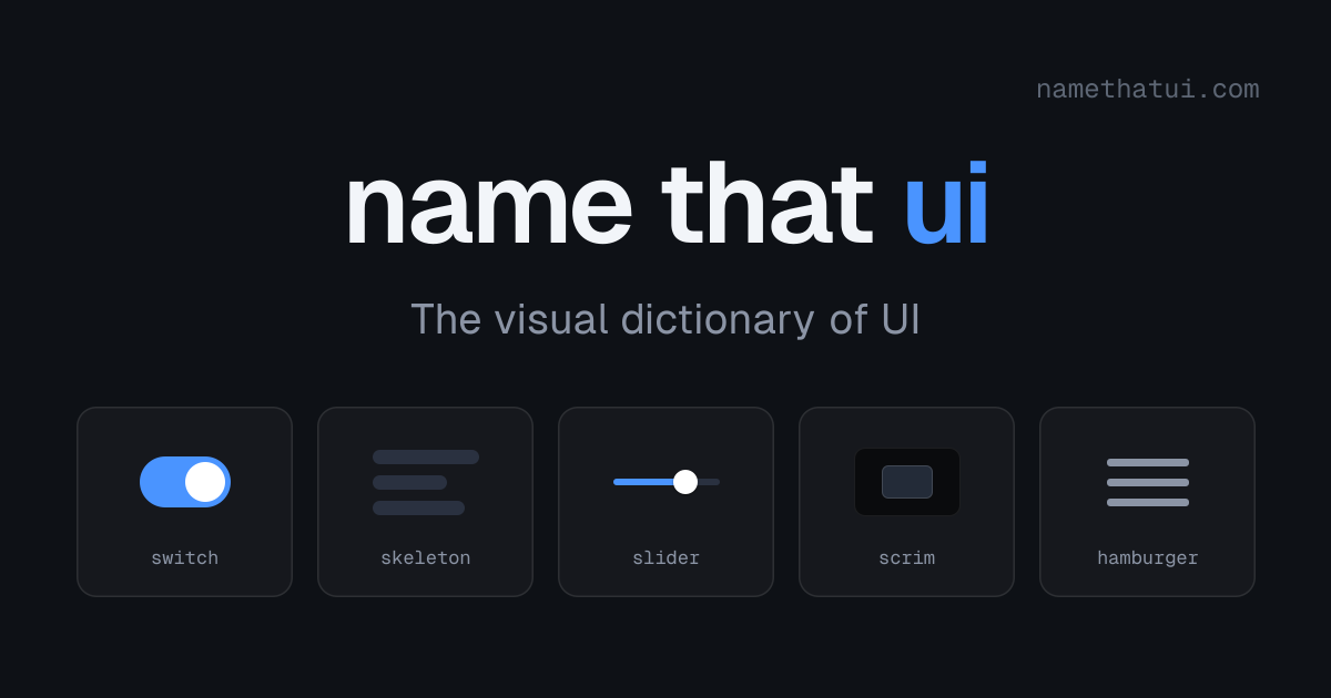 NameThatUI 1