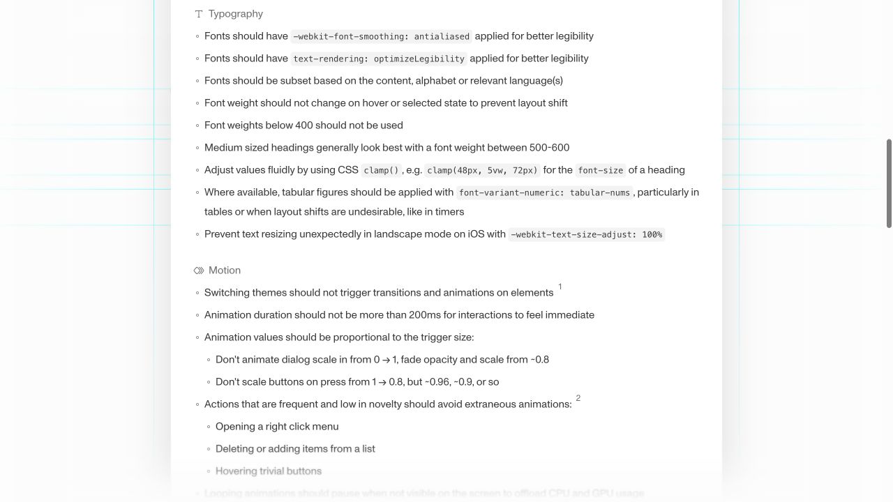 Web Interface Guidelines 1
